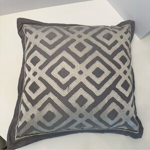 Large art deco home decor throw pillow